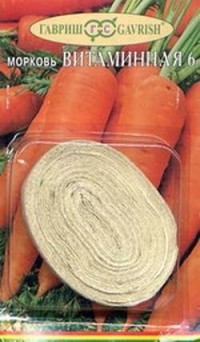 Морковь на ленте Витаминная 6 (Гавриш)