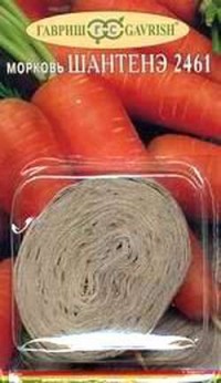 Морковь на ленте Шантенэ 2461 (Гавриш)