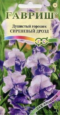 Душистый горошек Сиреневый дрозд 0,5 г серия Сад ароматов (Гавриш)